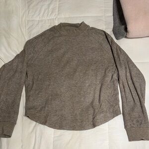 Madewell Taupe Turtleneck Sweater